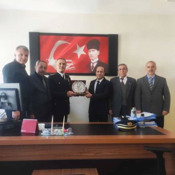 Çankırı İl Emniyet Müdür Yardımcımız Sayın Ali Asker Bayar’ı makamında ziyaret ettik.