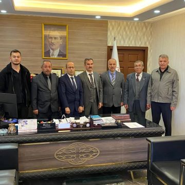 Çankırı İl Gençlik ve Spor Müdürü Sayın Sadık Ak’ı makamında ziyaret ettik. 