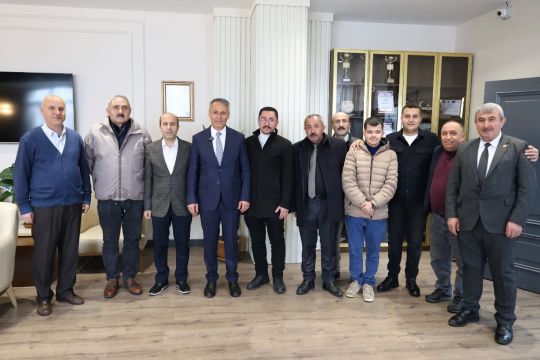 Federasyonumuzu temsilen Çerkeş Belediyesi bayramlaşma programına katılım sağladık.